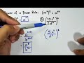 Integral Exponent Rules - Laws of Exponents