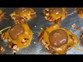 PECAN TURTLE CLUSTERS EASY AND QUICK RECIPE
