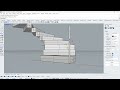 How to make spiral staircase in rhino