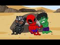 Rescue Baby Hulk, Baby Spider-Man From The Clash of the Titans - Hulk vs Spider-Man Families!
