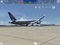 787-8 butter landing Singapore airlines #swiss001landing