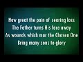 Song lyrics video: How deep the father’s love for us|Stuart Townsend