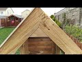 DIY building kids playhouse day 1