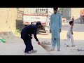 Broom prank in public | SHaHprank