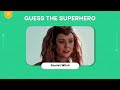 Can You Guess The Superhero by Emojis? | 🦇💥🦸‍♂️ Marvel & Superhero Emoji Quiz