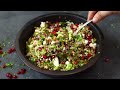 Mediterranean Style Lentil Salad (Healthy Dal Salad)