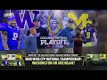 Joel Klatt recaps Michigan vs. Alabama, Washington's win, talks Harbaugh's impact | CFB | SPEAK