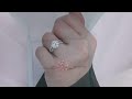 Moissanite Engagement Ring ft. Read Your Heart