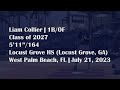 Liam Collier - 1B/OF, Locust Grove HS (GA)