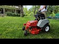 I KNOCKED On His Door & Offered To Mow BOTH Of His OVERGROWN Yards For FREE