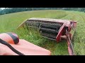 Mowing Hay 2024 : Wrapping up home first cut