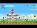 If i touch something green, the video ends - New Super Mario Bros Wii