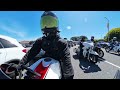 World's biggest motorcycle group ride in history | Bay Area, CA | Yamaha R1 | IamNajee | Tour de Bay