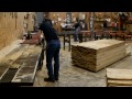 Family With Wood-Mizer Mills Oak Split by Black Powder Pt2