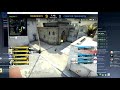 CS GO - Dust 2 Long Entry with 2 Perfect Flashes AK-47 Spray Transfer