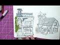 I Tried Urban Sketching for 30 days...🖋️| Sketchbook Flipthrough