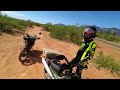 Honda Trail 125 Father & Son Desert Exploring AZ #honda #ct125 #trail125