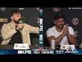 BKFC 56 Mike Perry vs Eddie Alvarez • Full HEATED Press Conference and Face offs
