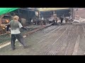 Amazing Production Process of Iron Rods in Factory || Manufacturing of Steel Bars in Steel Industry