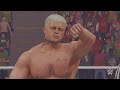 WWE 2K23 CODY RHODES FINALLY BEAT ROMAN REIGNS