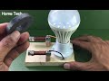 100% Free Energy Generator Self Running by Magnet With Light Bulb 220v