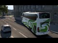 Euro Truck Simulator 2 ets2 1.50 - experimental beta - TOURIST BUS trip Zurich Stuttgart