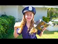 Nastya and the detective story about the police chase