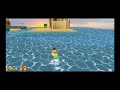 a glitch on Mario's vacation course