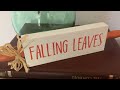 NEW ✨ 🍁2024 FALL DECORATE WITH ME 🍁🙌🏽 | FALL DECOR 2024 | MOBILE HOME DECORATE WITH ME