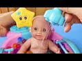 Satisfying with Unboxing Cute Alive Doll Bathtub, Kitchen Set , Ambulance Doctor Toys Review ASMR