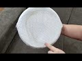 Use the frying pan lid on the couch and make it like new!