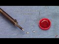 simple Soldering Iron Tip Cleaning  (Baker's zinc chloride)