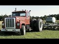 Semi-Truck Converted To Low-Cost Farm Tractor.