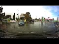 Blue ute crash Bridge Street lights Adelaide Rd