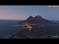 GTA V: Every Yellow Airplanes Summer Sunny Take Off Test Flight Landing Gameplay