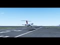 Sorta butter landing in the MD-80 #aviation  #swiss001landing