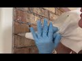 Simple Thin Brick Installation Guide On Drywall | Brick Accent Wall Old Mill Brick  Brickwebb Sheets