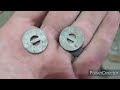 Metal Detecting 1896 backyard, Bucket list Silver!