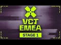 VCT EMEA  Stage 1 2024 Play offs Day 3 insane plays