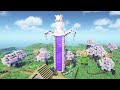 ⛏️ Minecraft Tutorial :: ⚔️ How to Build a Beautiful Nether Portal 🌸 [마인크래프트 예쁜 검 모양 네더포탈 만들기 건축강좌]