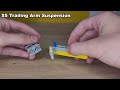 5 Suspension Types Demonstrated with Lego