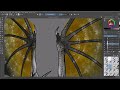 Black and Gold Dragon: Digital speed paint time laps.