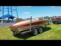 Antique Boat Show Algonac Michigan 2019 Home of Chris Craft Boats.  Check out these Beauties.