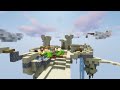 100 Players Simulate Sky Islands in Minecraft...