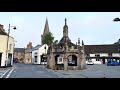 Historic market town Malmesbury and its beautiful Abbey