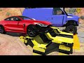 Cars vs Upside Down Speed Bumps #23 | BeamNG.DRIVE