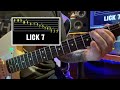 7  Beginner Rock Licks In A Minor #guitarlesson #beginnerguitarlessons #easyguitartutorial