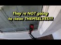 Window Cleaning: The Most Boring WFP video you'll ever see 😁😂👍