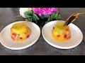 Only Fruits! This spring's most popular dessert in 5 minutes! simple and tasty