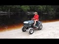 River Girls Test Driver LT Mud Mower